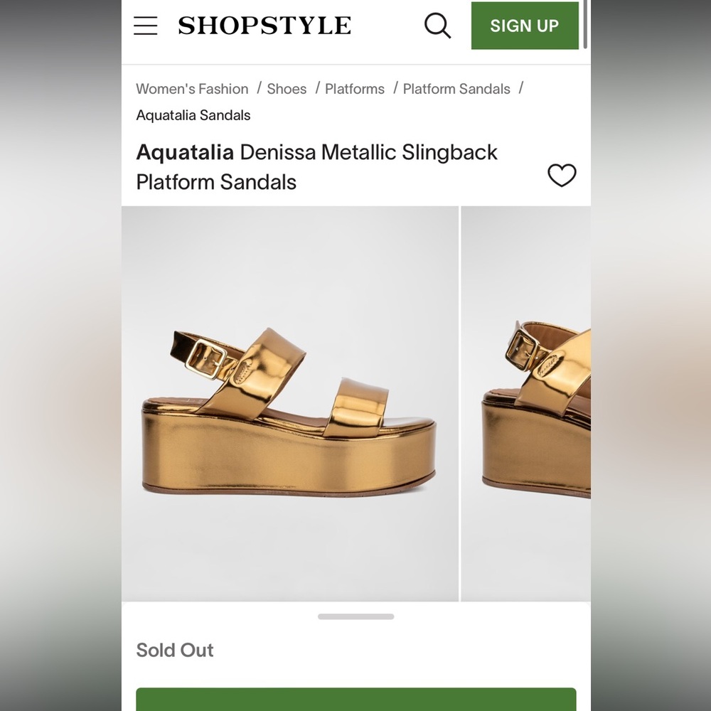 Aquatalia - Denissa Platform Sandals